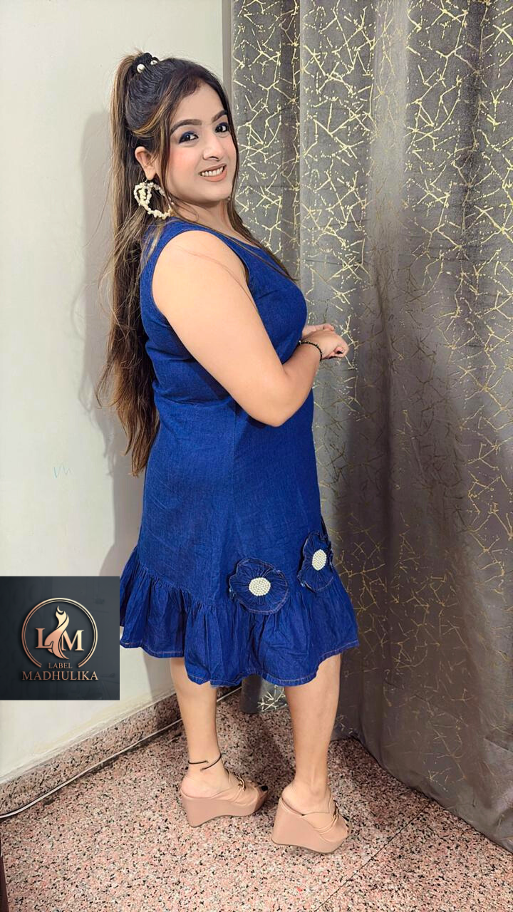 Soft Denim Dress - Image 2