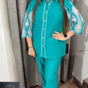 Coord Set with Designer sleeves